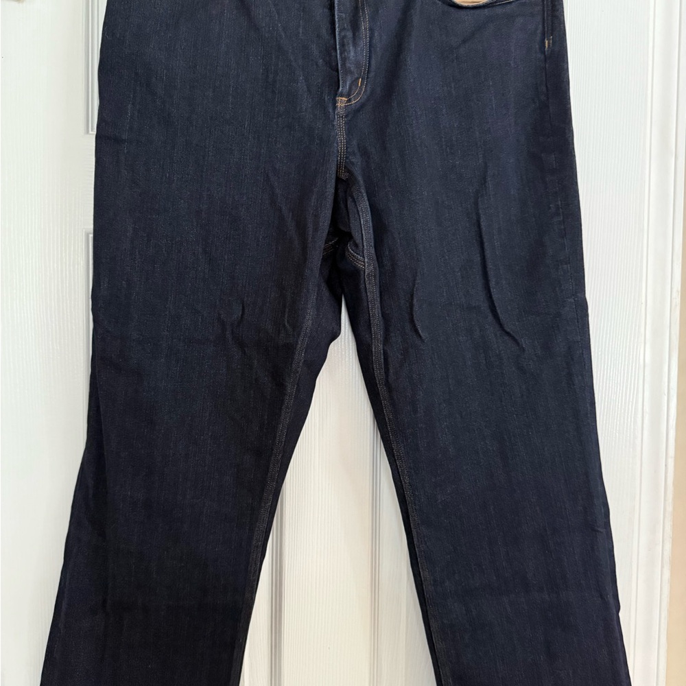 Duluth Trading Co Black Straight Jeans